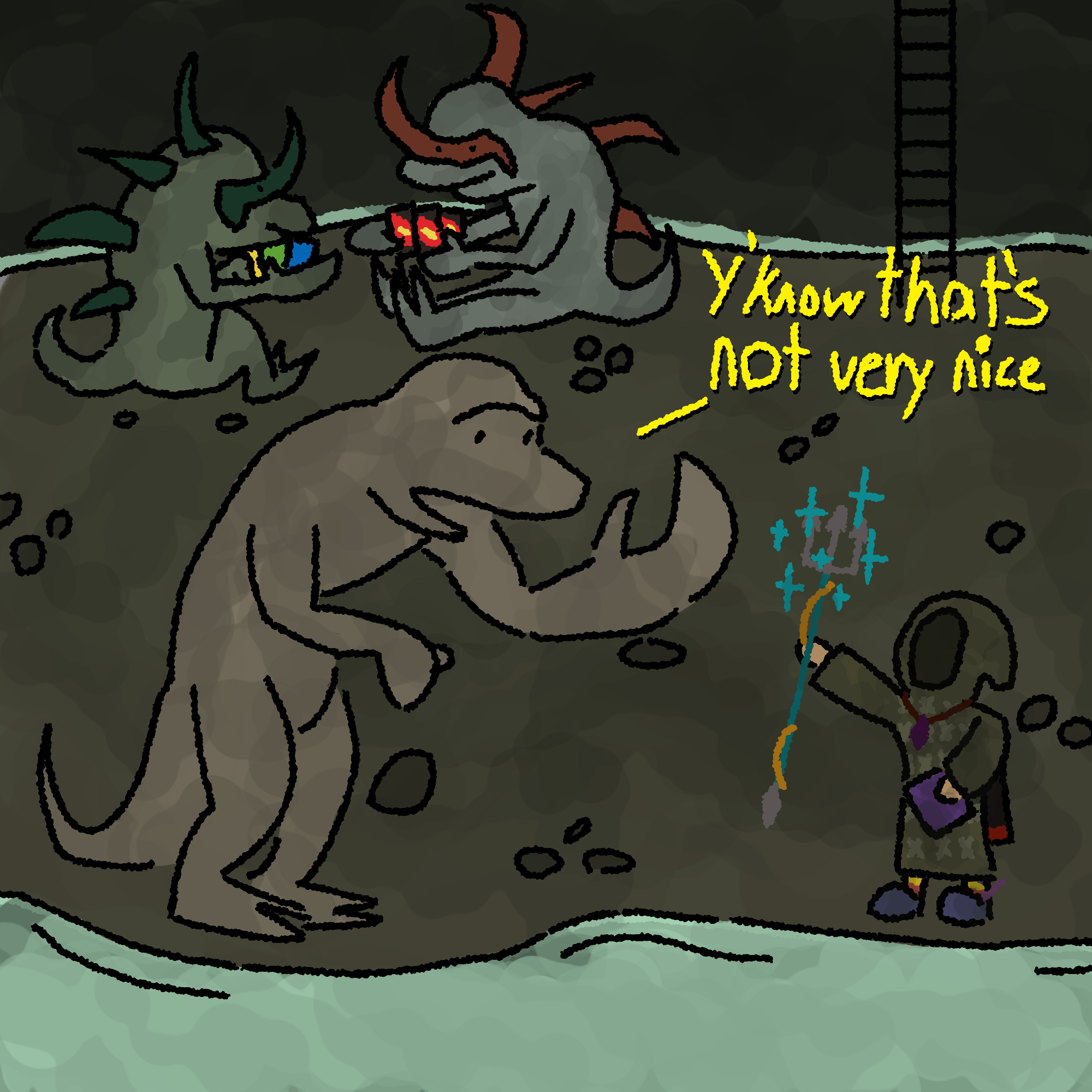 Being Mean at the Dagannoths